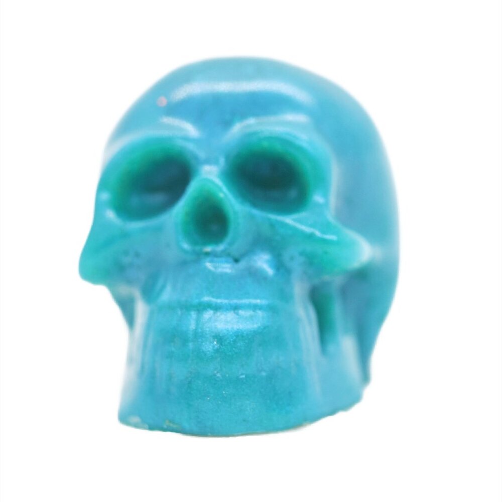Teal Skull